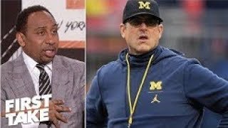 Michigan and Jim Harbaugh are overrated   Stephen A  Smith l First Take