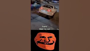 Meet supra son troll face #shortsfeed #viral #trollface #shortsvideo #supra #mclaren #trending