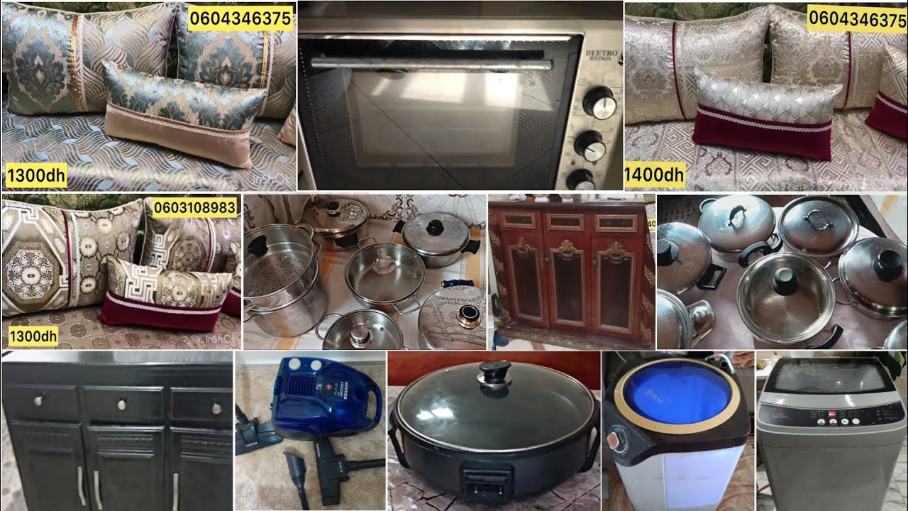 أثاث للبيع💥هميزات اليوم خطيرة💥بلاكار الأحذية💥اواني اينوكس💥غسالة الملابس💥فرن بيتزا💥ومزيد من الهميزات💥