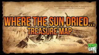 Full Where the sun dried out the River Treasure Map Guide / Location / Tutorial / Solution - Atlas Fallen Update