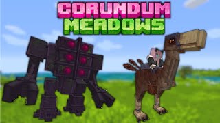 Обзор мода &quot;Corundum Meadows&quot;//КОРУНДОВЫЕ ЛУГА//1.16.5, крутой босс, новые мобы, новые биомы