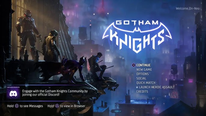 GOTHAM KNIGHTS Gameplay VF (2021) PS5 / Xbox Series X 