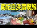 【贅沢】白良浜へ徒歩１分！全室オーシャンビューのホテル三楽荘をレビュー！