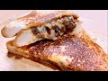 Busy easy cheesy beefy patty melt recipe in 123  asmr