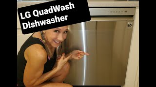 LG QuadWash Dishwasher | No Complaints! | KimTownselYouTube