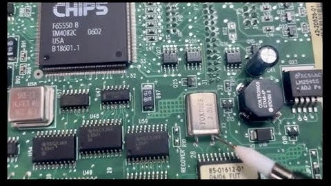 Cutler Hammer PC Board - Testing of Crystal Oscillators