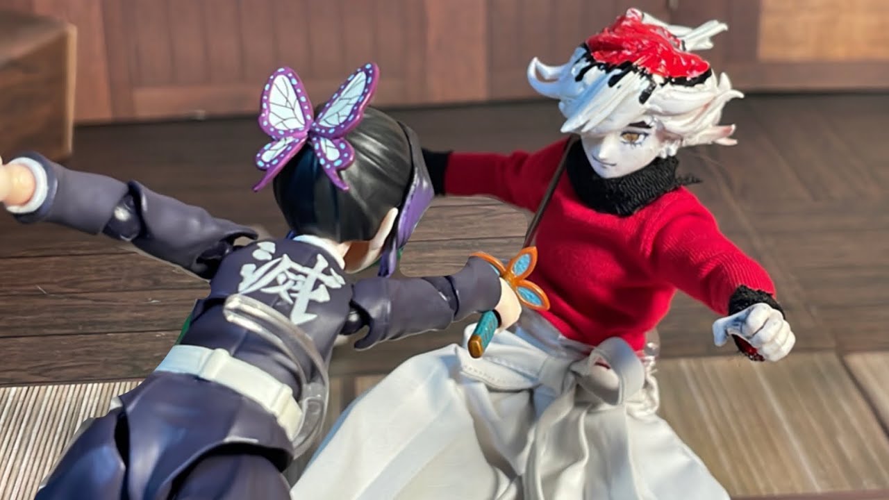 鬼滅の刃 無限城編 胡蝶しのぶVS童磨戦 セット 鬼滅の刃 stop motion無限城 編 胡蝶しのぶ VS 童磨 shinobu vs