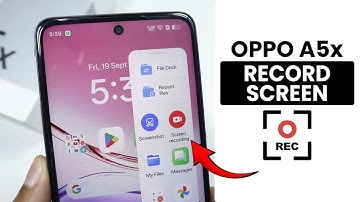 How to Record Screen in Oppo A5x - Screen Record Settings