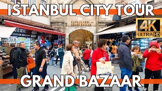 TURKEY ISTANBUL CITY TOUR 9 MAY 2024 FATIH DITRICT,GRAND BAZAAR WALKING TOUR | 4K UHD 60FPS