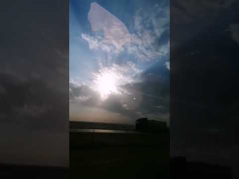 الغيوم الجميلة في الرياض