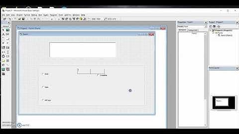 Checkbox Controls in Visual Basic 6.0