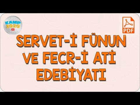 Servet-i Fünun ve Fecr-i Ati Edebiyatı | AYT Edebiyat 2020