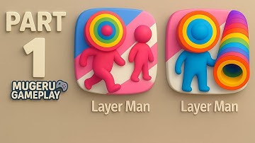Layer Man Gameplay – Chill & Satisfying Fun! 🧩✨