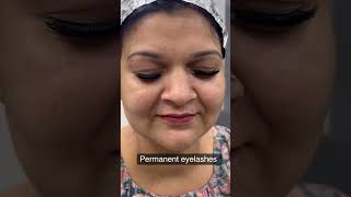 Permanent eyelashes at Alisha’s empire salon ☎️9899130018/7838480808 eyelashes premanenteyelashes