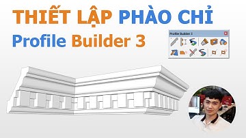 Cách vẽ phào chỉ có trang trí với Profile Builder 3 trong Sketchup