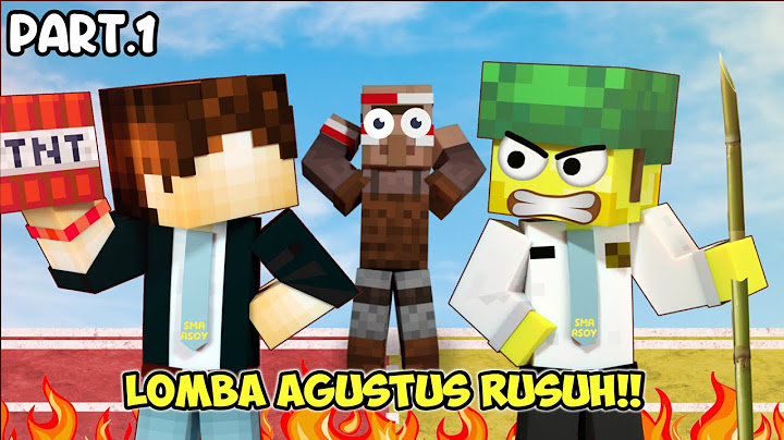 Drama Kocak Lomba Agustusan! Part.1 - Animasi Sekolah