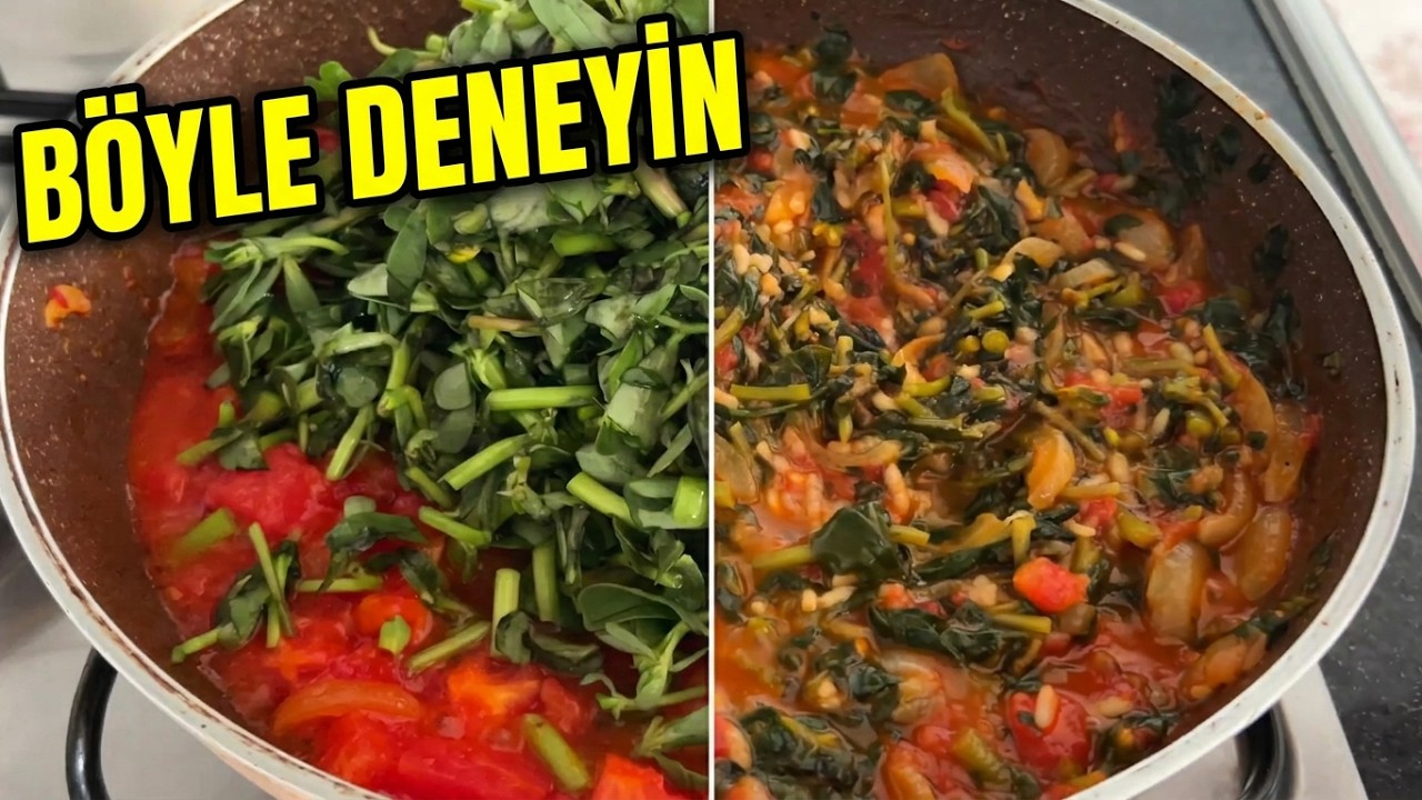 –  Semizotunu Birde Böyle Deneyin Lezzetine Bayılacaksınız – Semizotu Yemeği Nasıl Yapılır