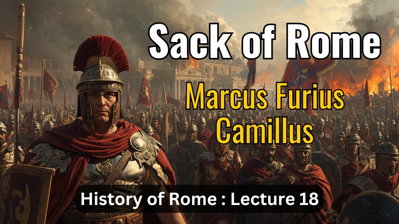 Gallic Sack of Rome & The Battle of Allia – Lecture 18 (History of Rome)