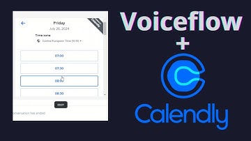 Embed Calendly Into Voiceflow Chatbot - Real Estate AI Automation Agency