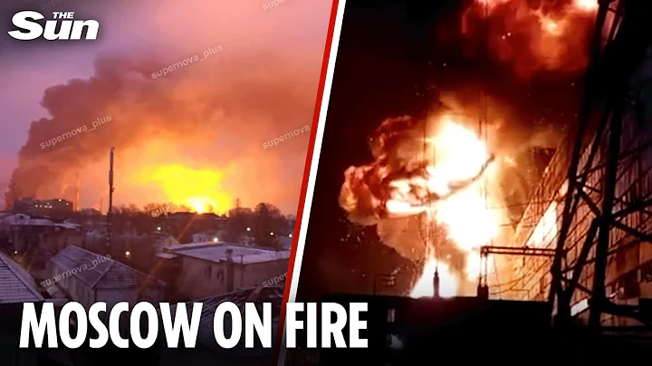 Ukrainian drone strikes hit power plant in Moscow igniting huge fires and triggering explosions
