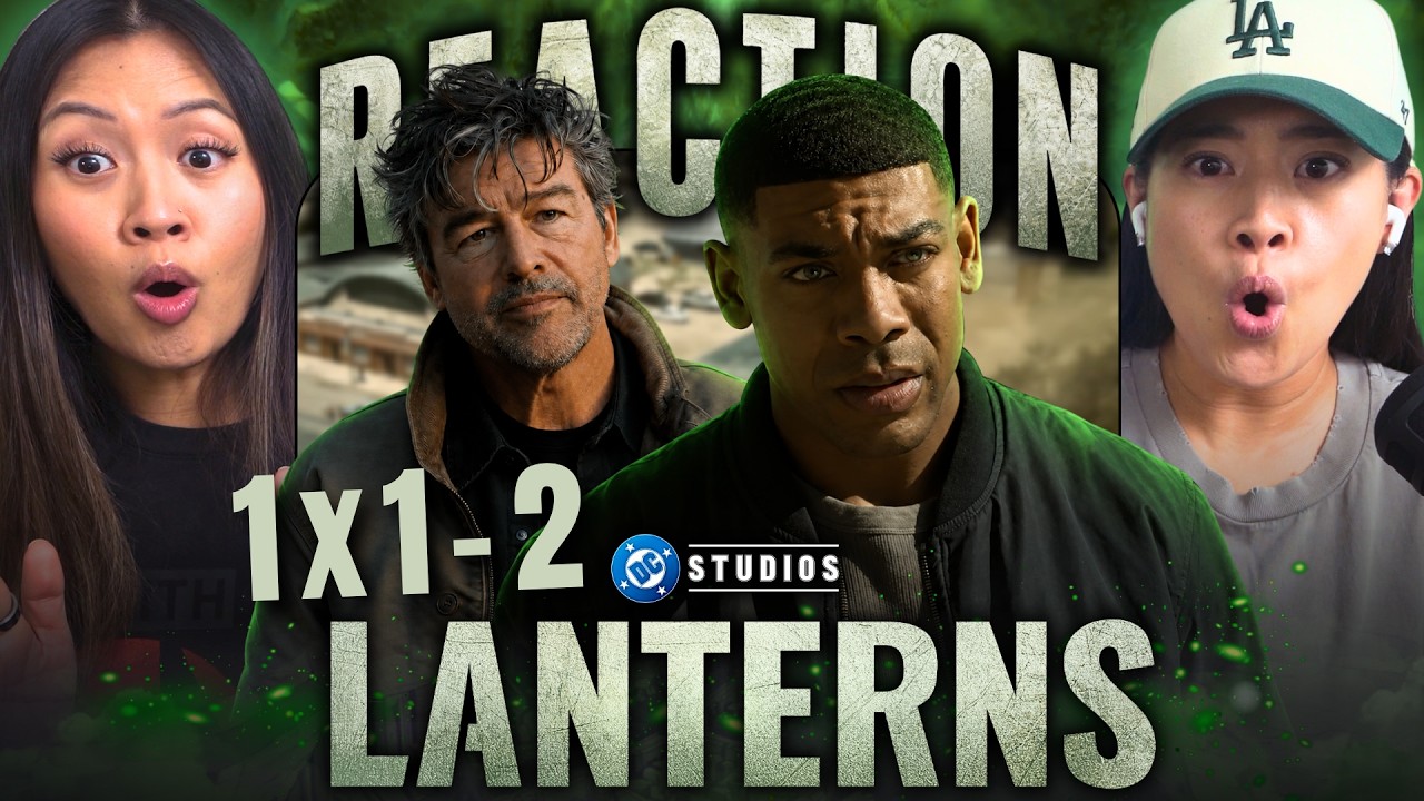 GREEN LANTERN, MANHUNTERS, & SINESTRO 💚😱 | Lanterns Season 1 Episode 1 & 2 Reaction & Review
