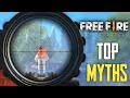 Top Mythbusters in FREEFIRE Battleground | FREEFIRE Myths #155