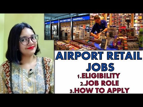 Airport Retail Jobs | Airport Ground Staff | Eligibility | Job Role | How to Apply | Hindi