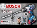 Il più potente del mondo. Trapano avvitatore da 150 Nm. Bosch biturbo GSB 18V 150 C. #BITURBOtest