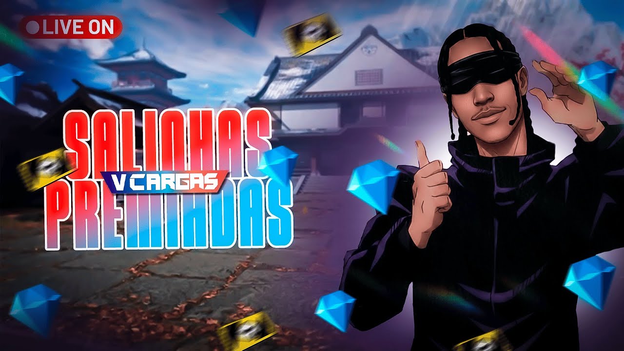 SALAS PREMIADAS EM DIAMANTES💎 VCARGAS 💜FREE FIRE 2026💜EXITLAG💜