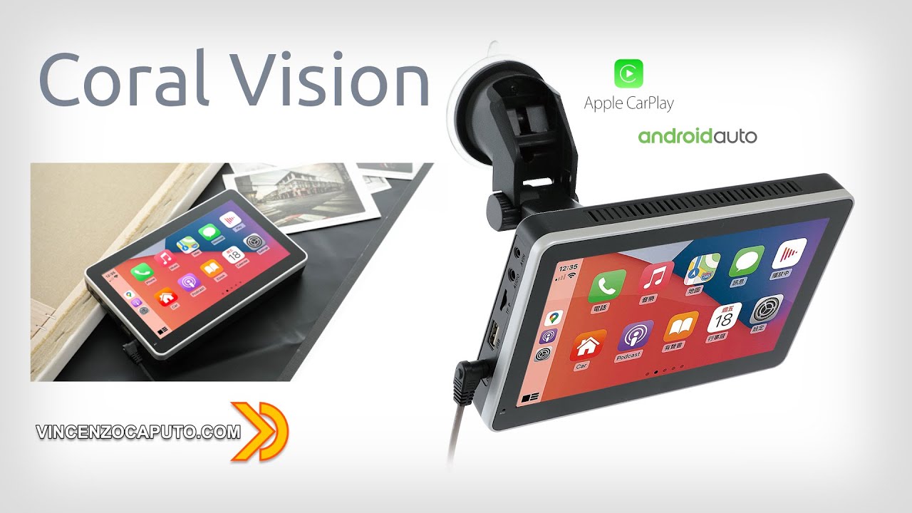 Car Play e Android Auto diventano portatili con Coral Vision 