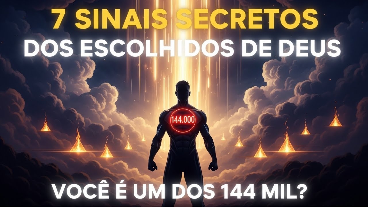 Os 7 Sinais Secretos dos ESCOLHIDOS de DEUS (Revelação dos 144 Mil)