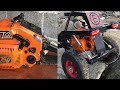 How to make a RC CAR with chainsaw engine