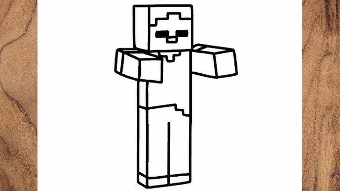 Steve Vs Herobrine Realistc Minecraft/Minecraft Realista - Desenho de  foxydosgames - Gartic