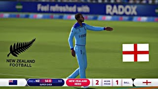 world cup 2019 eng vs new last over in cricket 24