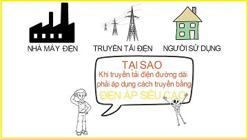 VÌ SAO khi truyền tải điện đường dài phải áp dụng cách truyền bằng điện áp siêu cao?