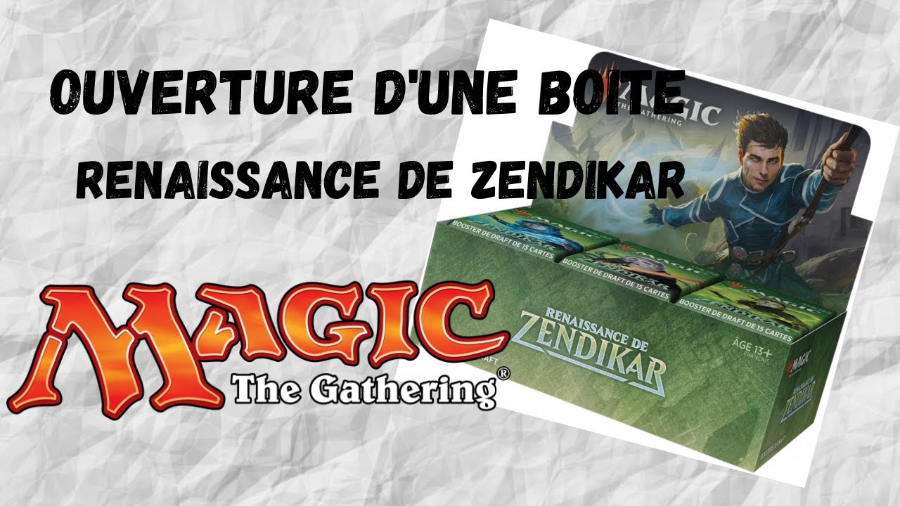 Bundle Magic: Zendikar Renaissance – 10 Boosters Draft + 40 Terrains Illustrés (20 Premium), Compteur Spindown Et Carte Promo
