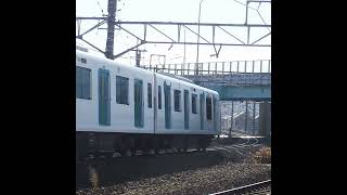 [甲種輸送]西武鉄道40000系（府中本町駅、第2都市遊歩道）