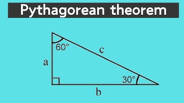 Use the Pythagorean Theorem to find the side lengths of a right Triangle