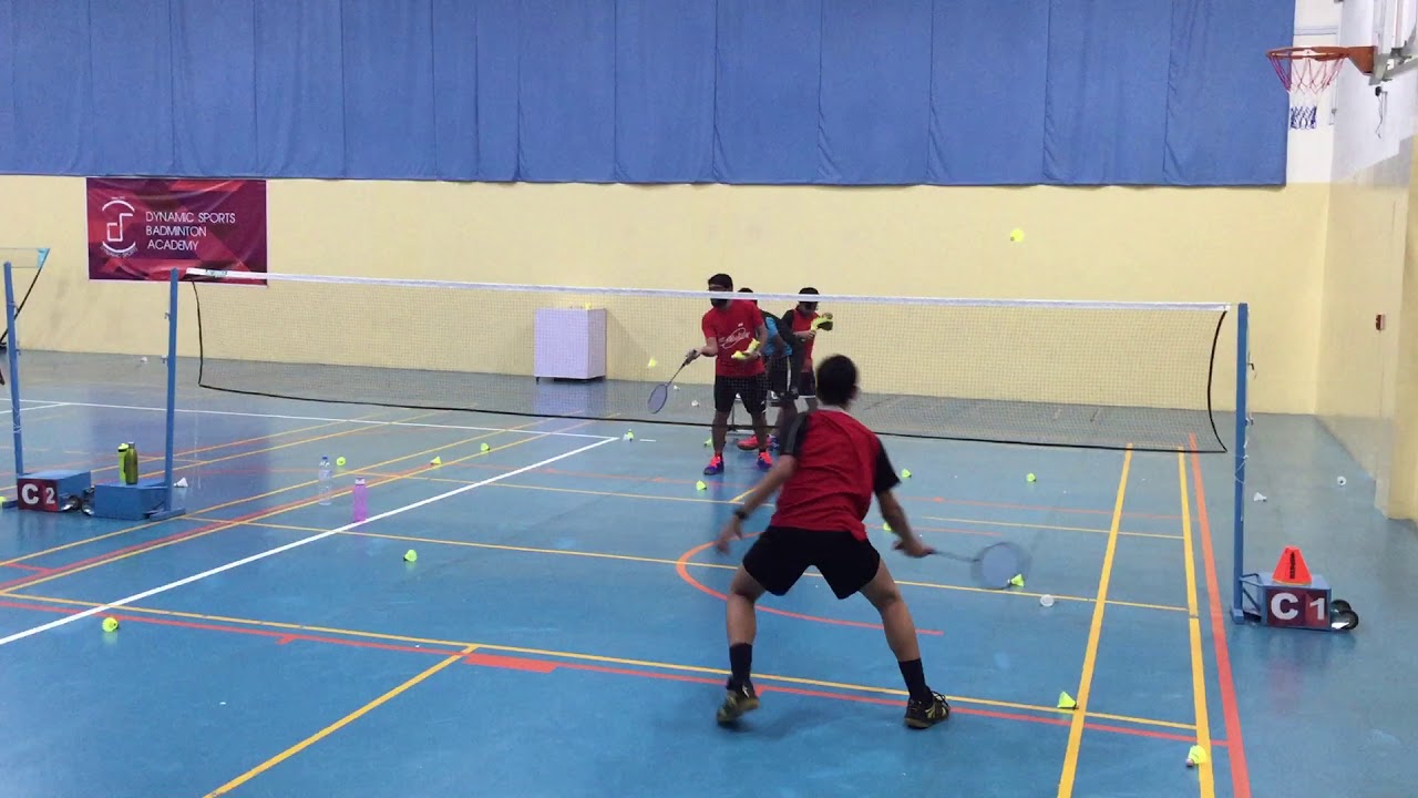 BADMINTON COACHING DYNAMIC SPORTS DOHA,QATAR YouTube