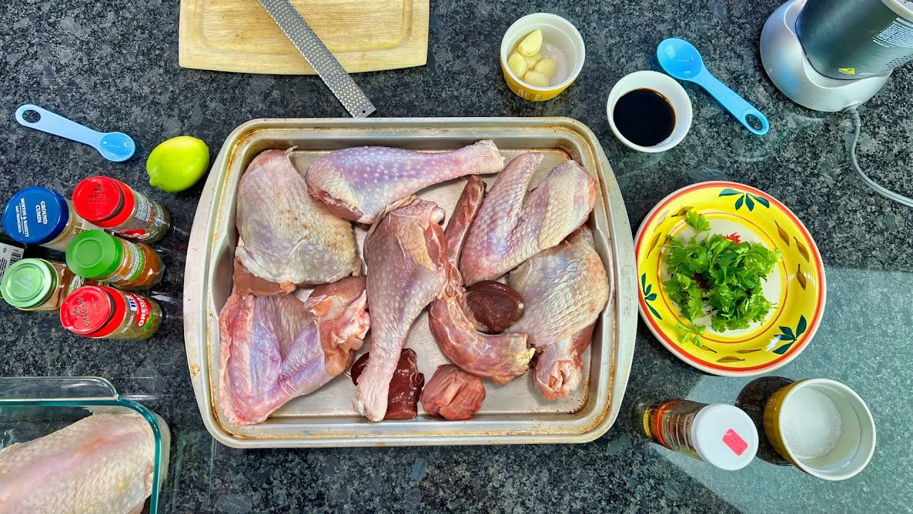 Así se Hacen los Mejores Muslos y Piernas de Pavo al Horno