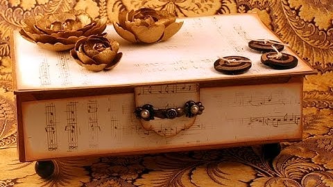 Medium Keepsake box - Jen of Eve Designs