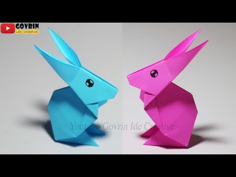 Video: Cara Membuat Kelinci Kertas