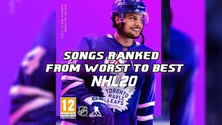 NHL 20 Soundtrack Ranked