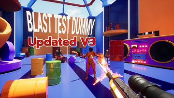 Blast Test Dummy (Chaos Destruction) Unreal 5 (Unreal Engine 5) UE5