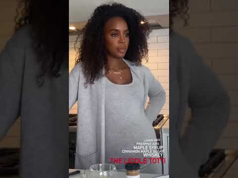 Video: Incinta Kelly Rowland lascia scivolare il suo bambino di genere