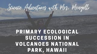Primary ecological succession in Volcanoes National Park, Hawaii