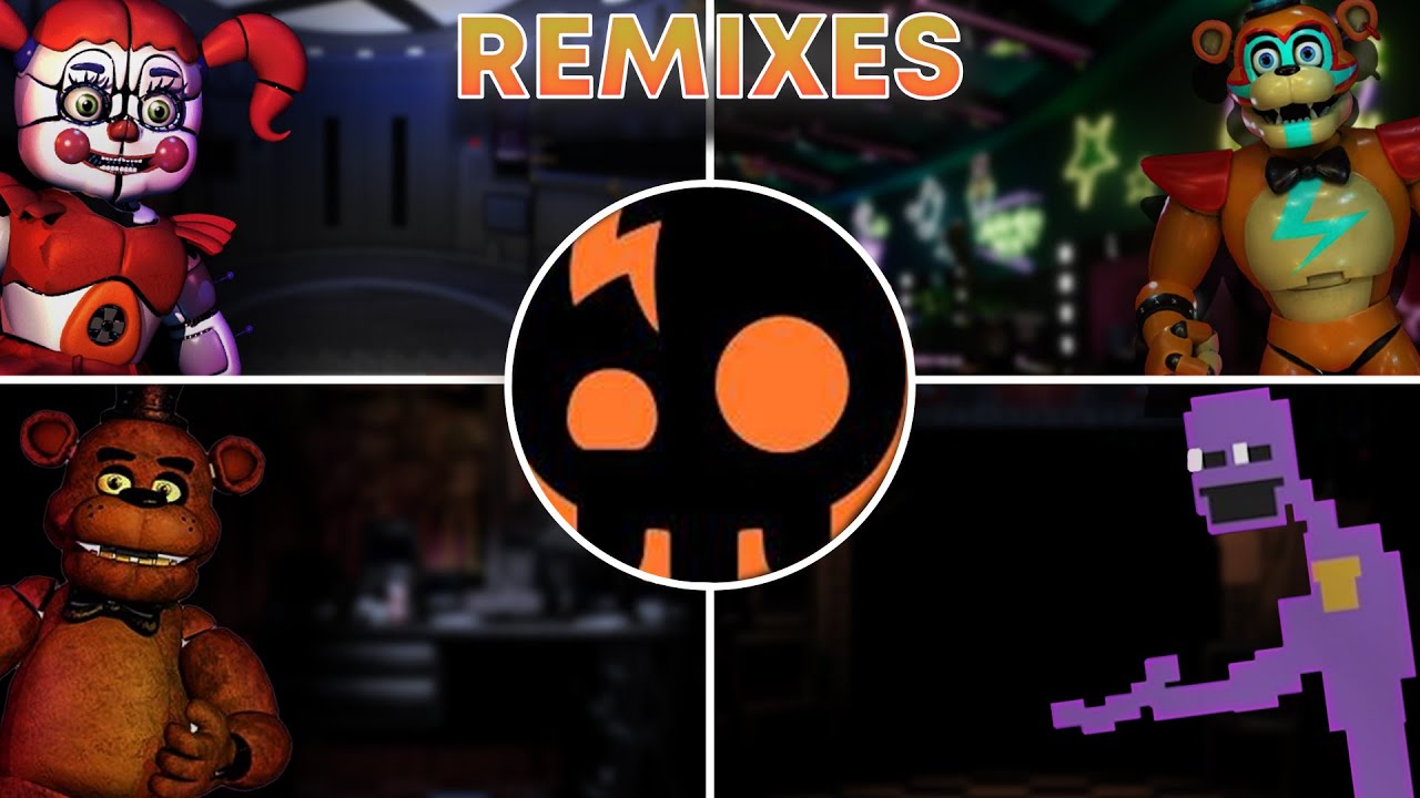 THE LIVING TOMBSTONE ALL FNAF SONGS - REMIXES | COMPILATION - YouTube