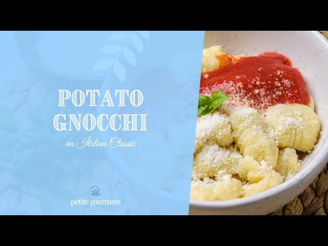 Geleneksel İtalyan Ev Yapımı Gnocchi video