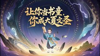 🔥【超长更新】《让你当书童，你成大夏文圣》💥第1~706章节：北大汉语言硕士卢璘重生六岁稚童，开局被卖当书童，本以为天崩开局，没想到这是个读书人能够掌控天地之力的世界#ai漫画 #小说