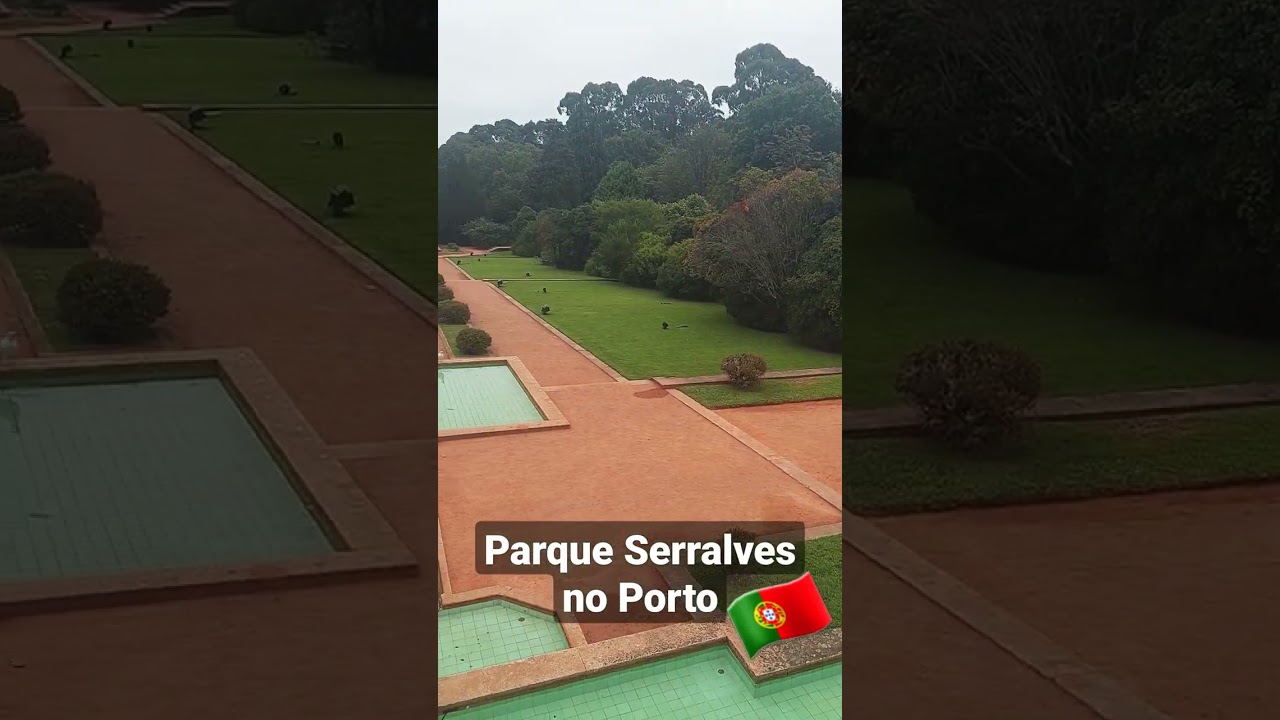 Parque de Serralves no Porto e Portugal 🇵🇹♥️